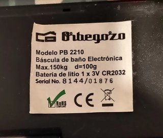Báscula de baño digital ultrafina