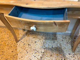 Mesa consola / recibidor efecto desgastado