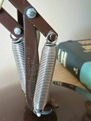 Lámpara Escritorio Anglepoise Vintage Marrón