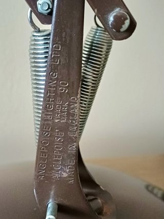 Lámpara Escritorio Anglepoise Vintage Marrón