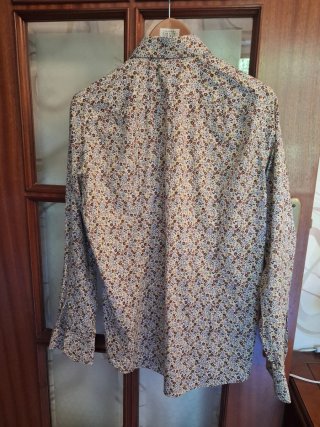 Camicia uomo fantasia floreale