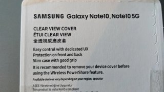 Funda Samsung Galaxy Note 10/10 5G Clear View