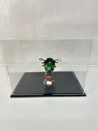 Maqueta Moto Verde Coleccionismo