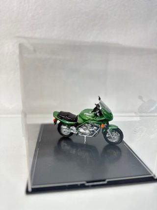 Maqueta Moto Verde Coleccionismo