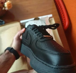 Nike Air force negras talla 42
