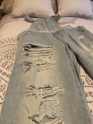 Peto Vaquero Roto Talla M