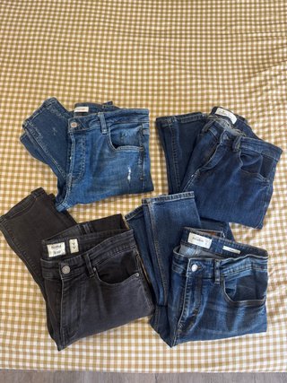 Lote 4 Vaqueros Skinny Pitillo