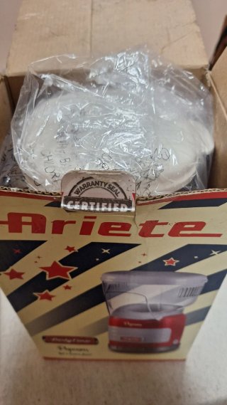 Máquina de palomitas Ariete Vintage