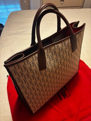 Bolso Tote CH Carolina Herrera Beige/Marrón
