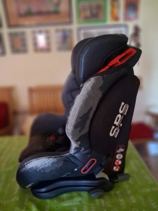 Silla coche con Isofix grupos I, II y III