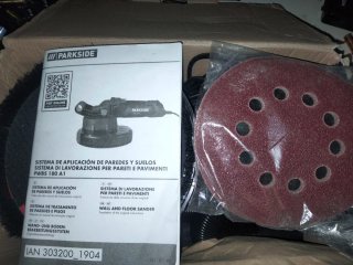 Lijadora Parkside plato de 180