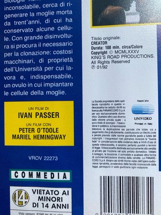 VHS Dr. Creator - Specialista in miracoli