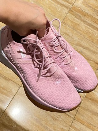 Zapatillas Puma Rosas y Blancas