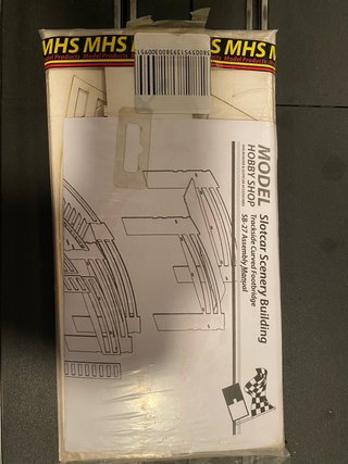 Accessorio slot car Ponte curvo per pista Slotcar