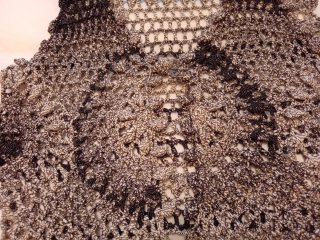 Chaleco de crochet mujer