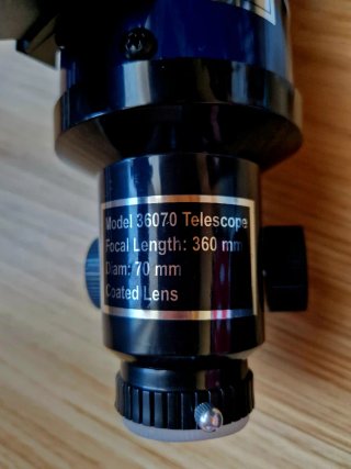 Telescopio ECOOPRO 36070 con trípode y accesorios