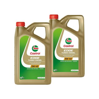 2x Edge Turbo Diesel 5W40 5L