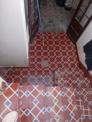 Suelo hidráulico decorativo