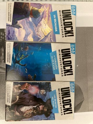 Unlock! MiniAventuras x3 (Juegos de Cartas)