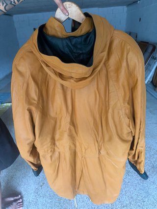 Chaqueta Cuero Konuk Vintage Camel T.L