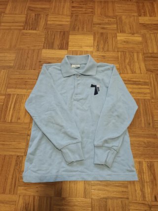 Polo manga larga Raimundo Lulio azul talla 8