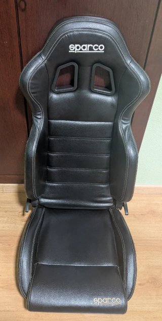 Asiento semibaquet Sparco R100 Sky Negro