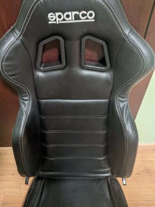 Asiento semibaquet Sparco R100 Sky Negro