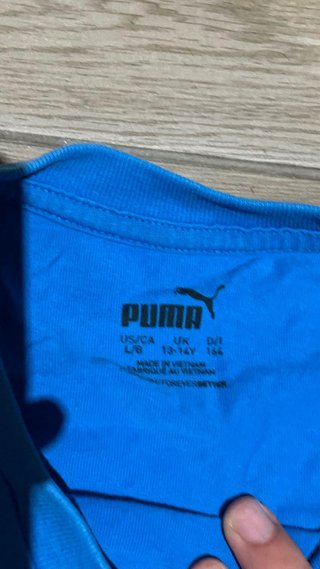 Camiseta Puma Azul