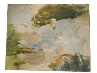 Pintura al óleo paisaje
