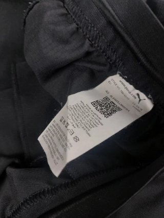 Pantaloni Tuta Puma Milan neri e rossi