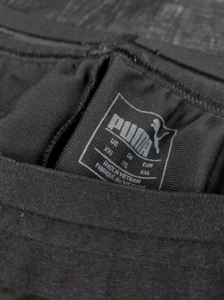 Pantaloni Tuta Puma Milan neri e rossi