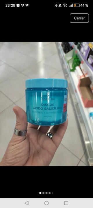 Discos Ácido Salicílico Facial Clean