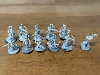 Blissbard Archers Hedonitas de Slaanesh