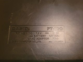 Teclado Casio PT-100