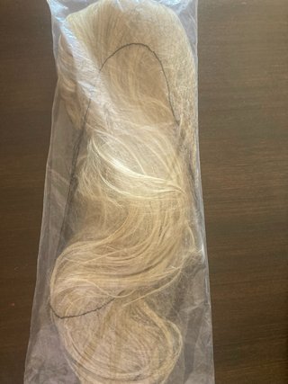 Peluca rubia larga nueva disfraz