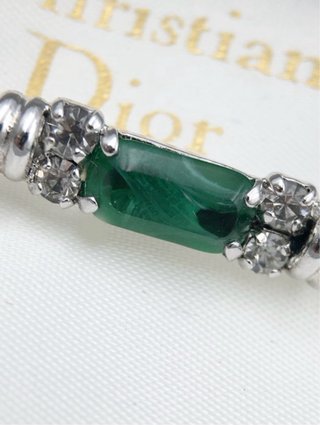 Colgante Christian Dior Vintage Esmeralda