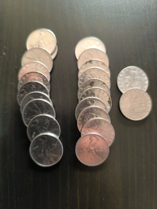 Lote Monedas Liras Italia