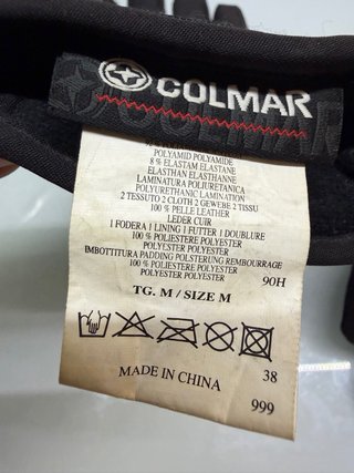 Guanti sci Colmar donna pelle neri