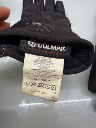 Guanti sci Colmar donna pelle neri