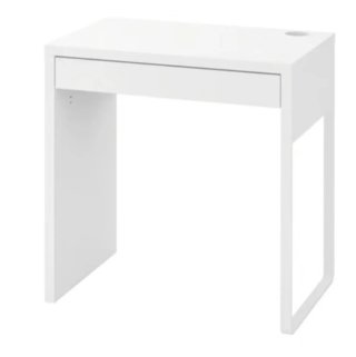 Mesa estudio Ikea 1 cajón 50x73cm