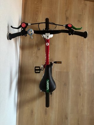 Bicicleta Woom 14 Roja
