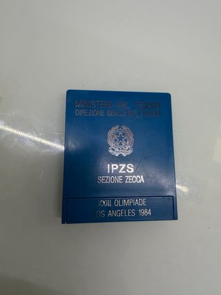 500 Lire Argento 1984 Olimpiadi Los Angeles
