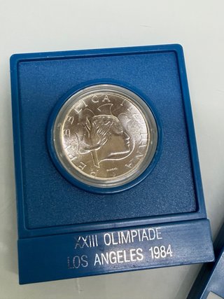 500 Lire Argento 1984 Olimpiadi Los Angeles