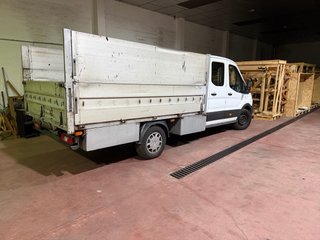 Furgoneta ford transit doble cabina caja abierta