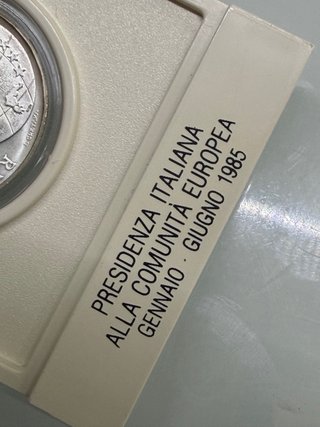 500 Lire 1985 Repubblica Italiana Comunità Europea