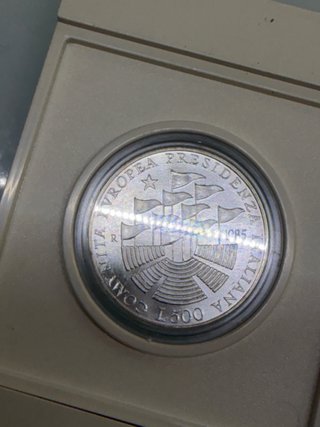 500 Lire 1985 Repubblica Italiana Comunità Europea