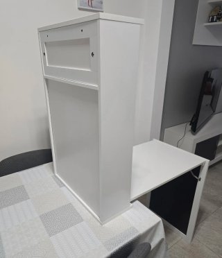 Escritorio Plegable Pared Corcho y Pizarra