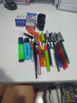 Set di penne stilografiche e inchiostri