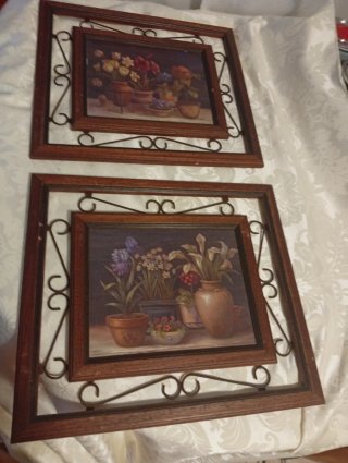 Juego de 2 cuadros decorativos