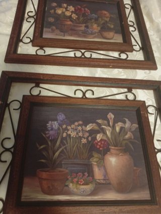 Juego de 2 cuadros decorativos